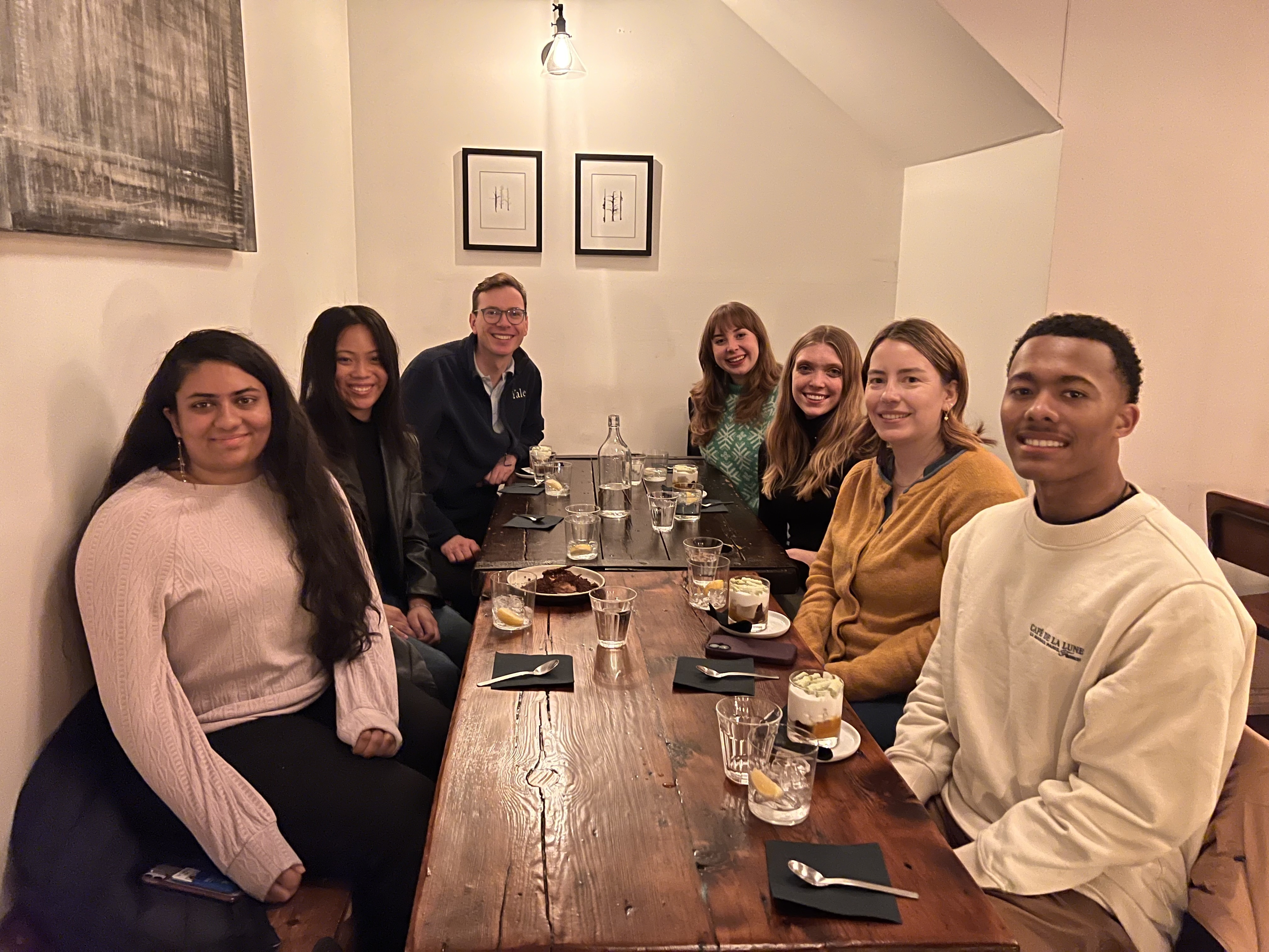 First lab dinner