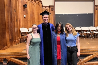 Nadine's graduation